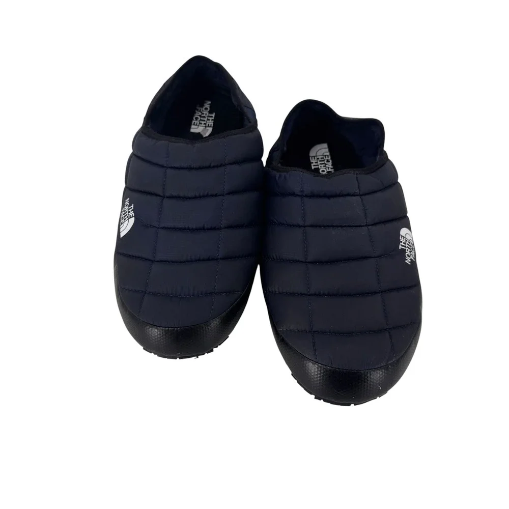 The North Face Mens Thermoball Traction Mule V Navy Blue Slippers Size 14